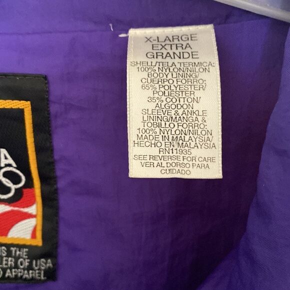 USA OLYMPIC X JCPENNEY Men’s Full Zip, Fully Lined Windbreaker Jacket Size XL - Picture 3 of 5